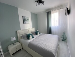 1 Schlafzimmer, Bügeleisen/Bügelbrett, Reisekinderbett, kostenloses WLAN