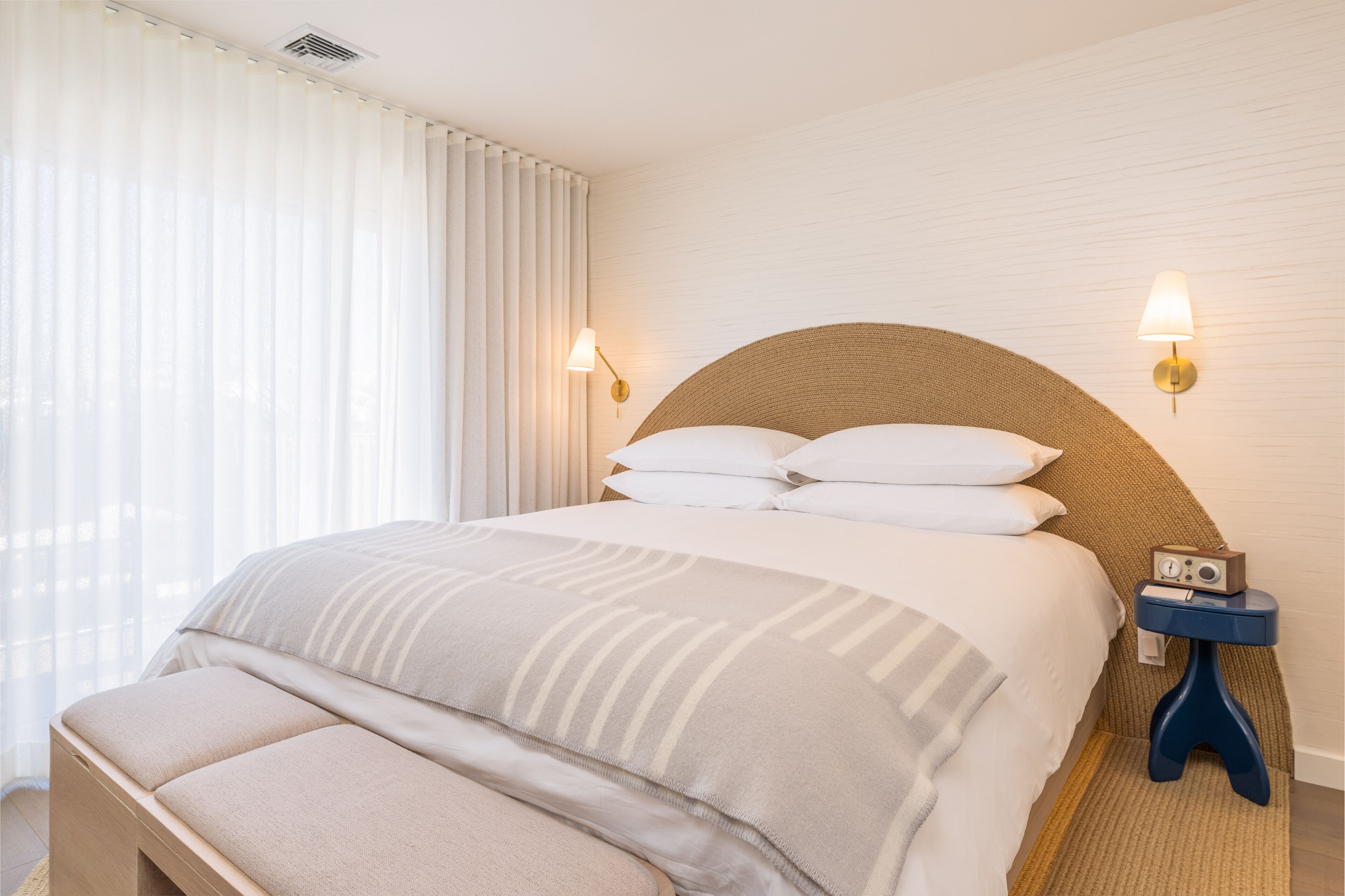 the shoals grand suite | premium bedding, down duvets, individually decorated