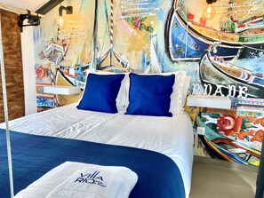 2 habitaciones, escritorio, tabla de planchar con plancha y wifi gratis 