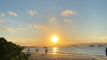 Beach nearby, white sand