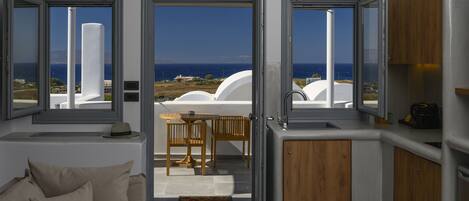 公寓, 獨立浴室, 海景 (Vinsanto Anemi Villas ) | 1 間睡房