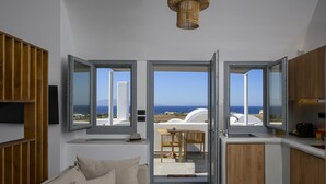 公寓, 独立浴室, 海景 (Vinsanto  Anemi Villas ) | 1 多间卧室
