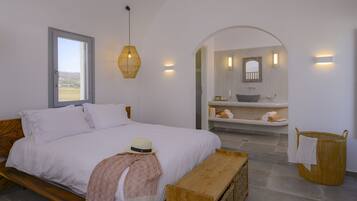 Apartment, mit Bad, Meerblick (Vinsanto Anemi Villas ) | 1 Schlafzimmer