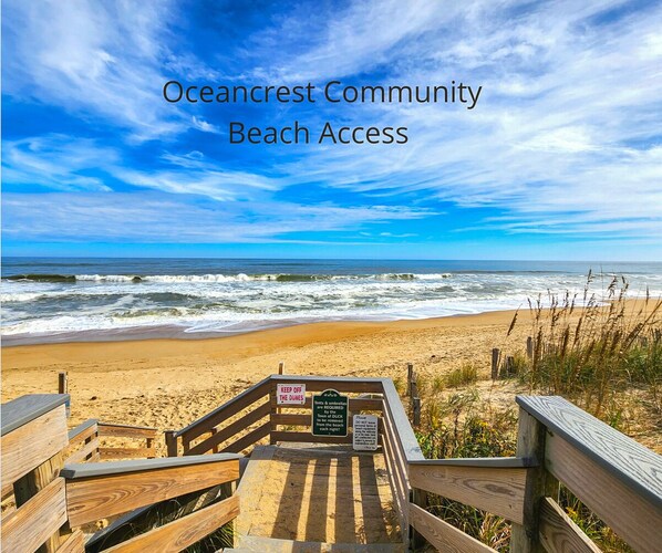 Beach nearby - Willows House - Dog-friendly Soundside 2 BR condo w/community pool and sound access (Duck)