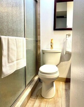 シャワー、ヘアドライヤー、タオル、石鹸