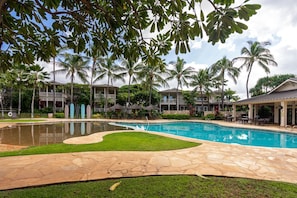 Beheizter Pool