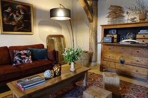 TV connectée, cheminée