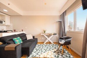 Chambre Double Exclusive | Coin séjour