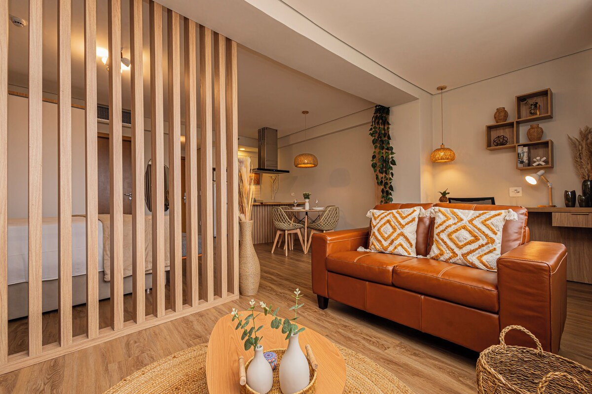 Design Double Room | Minibar, desk, laptop workspace, blackout drapes