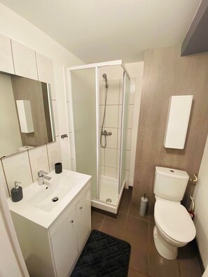 Shower, towels, toilet paper - Bike's House - In the heart of Royat (Royat)