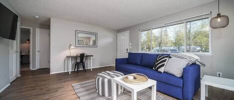 Televisie en een kantoor