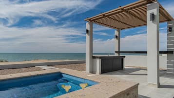 Una piscina climatizada