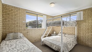 3 dormitorios y ropa de cama