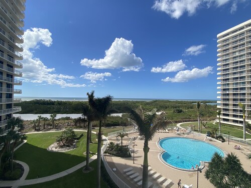 Beautifully Renovated Beachfront Condo..Expansive Views of Sunset, Pool & Beach!