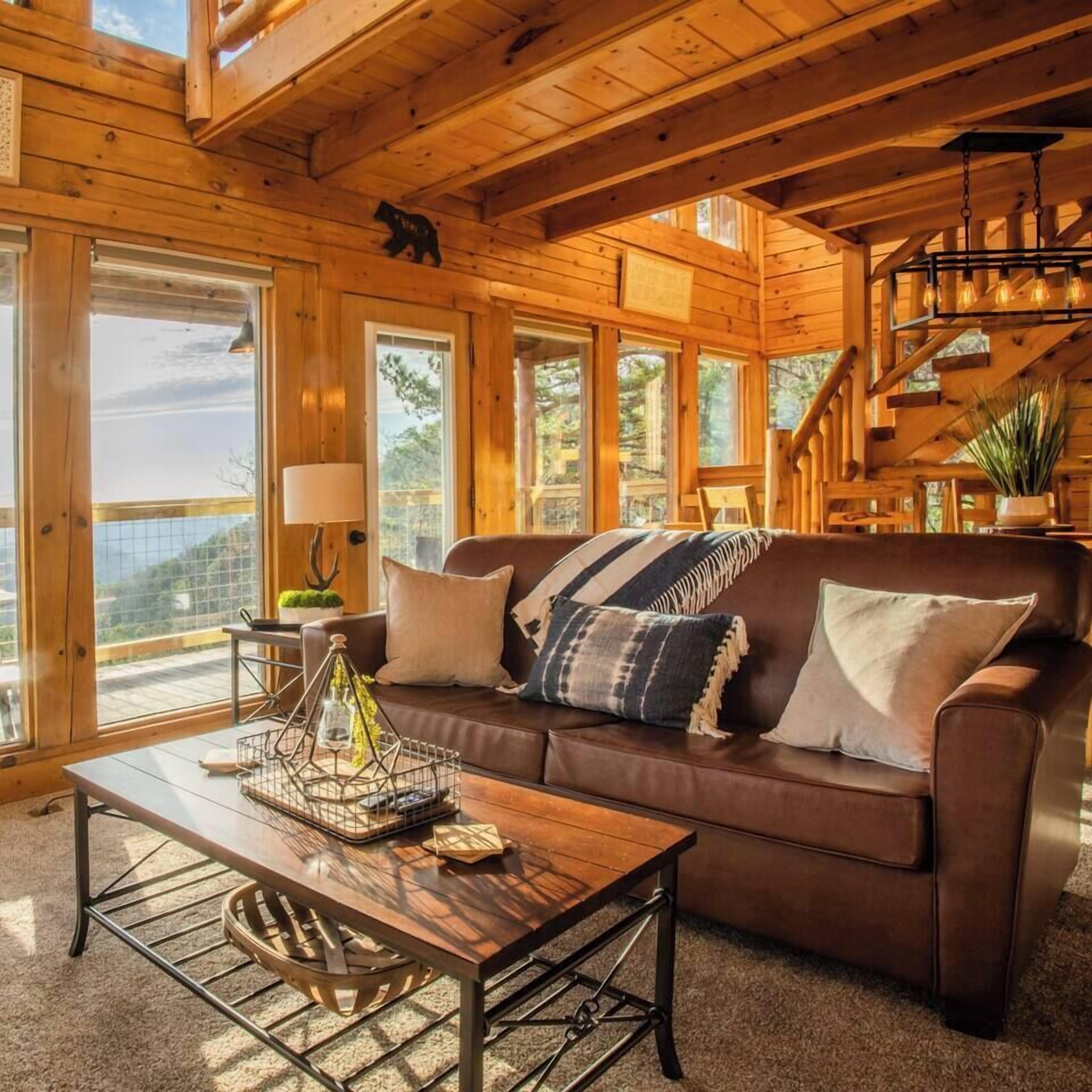 Smart TV, fireplace, foosball