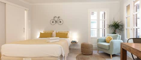 1 chambre, fer et planche à repasser, accès Internet, draps fournis
