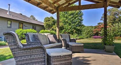 7 Mi to Downtown Morganton: Cabin w/ Fire Pit!