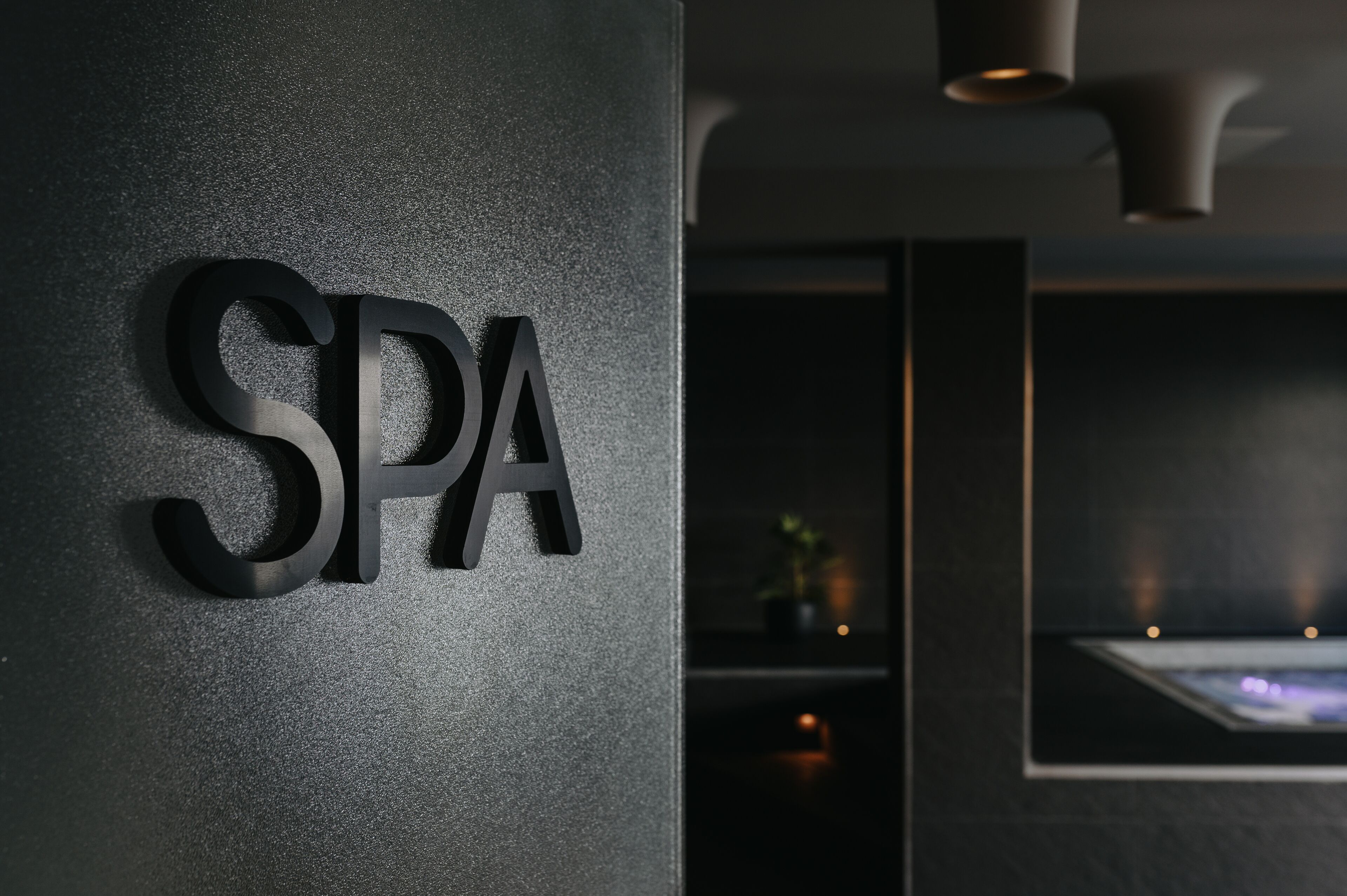 Een sauna, een bubbelbad