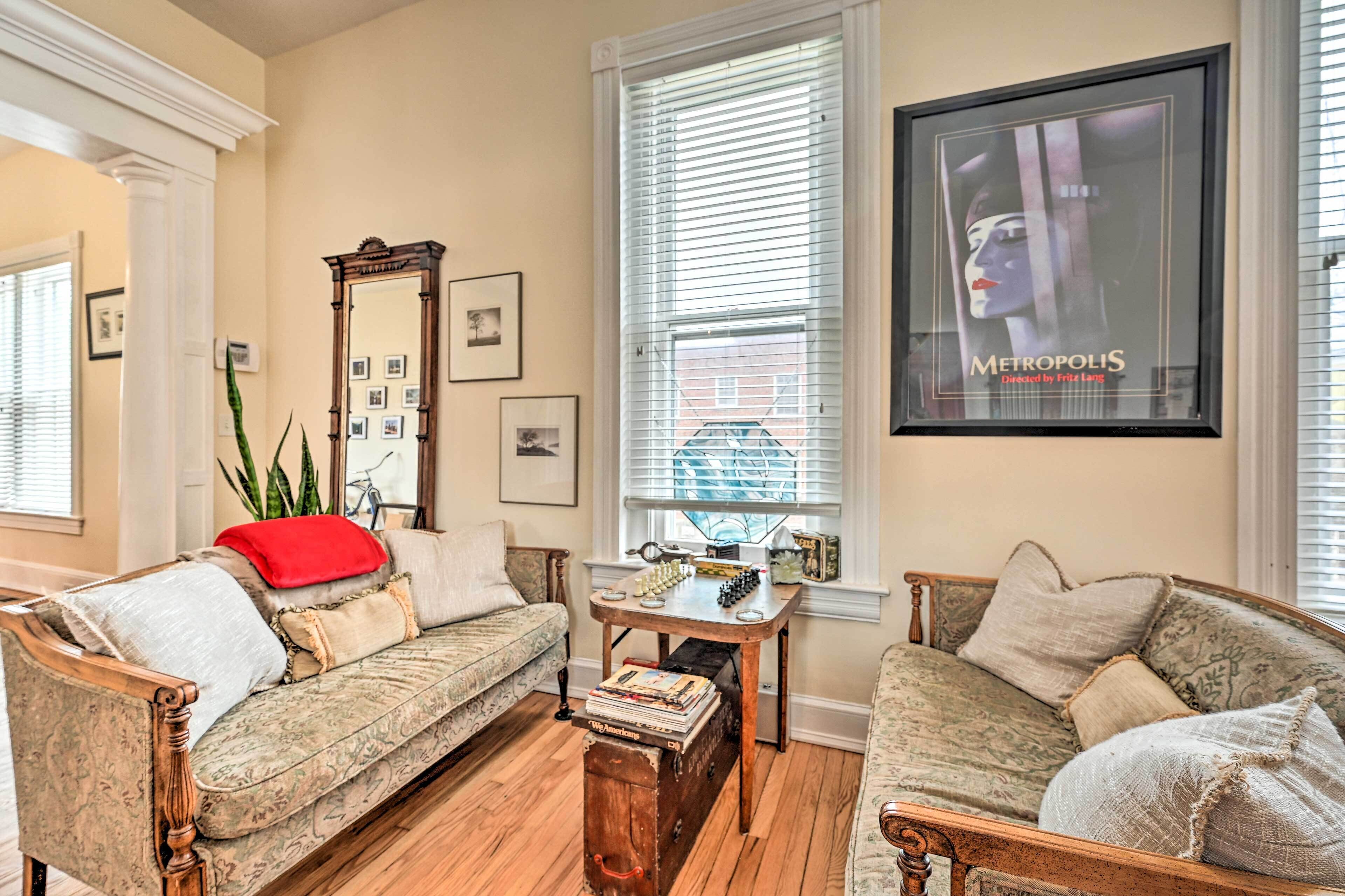 Historic 'Watson' Brick House w/ Private Deck!