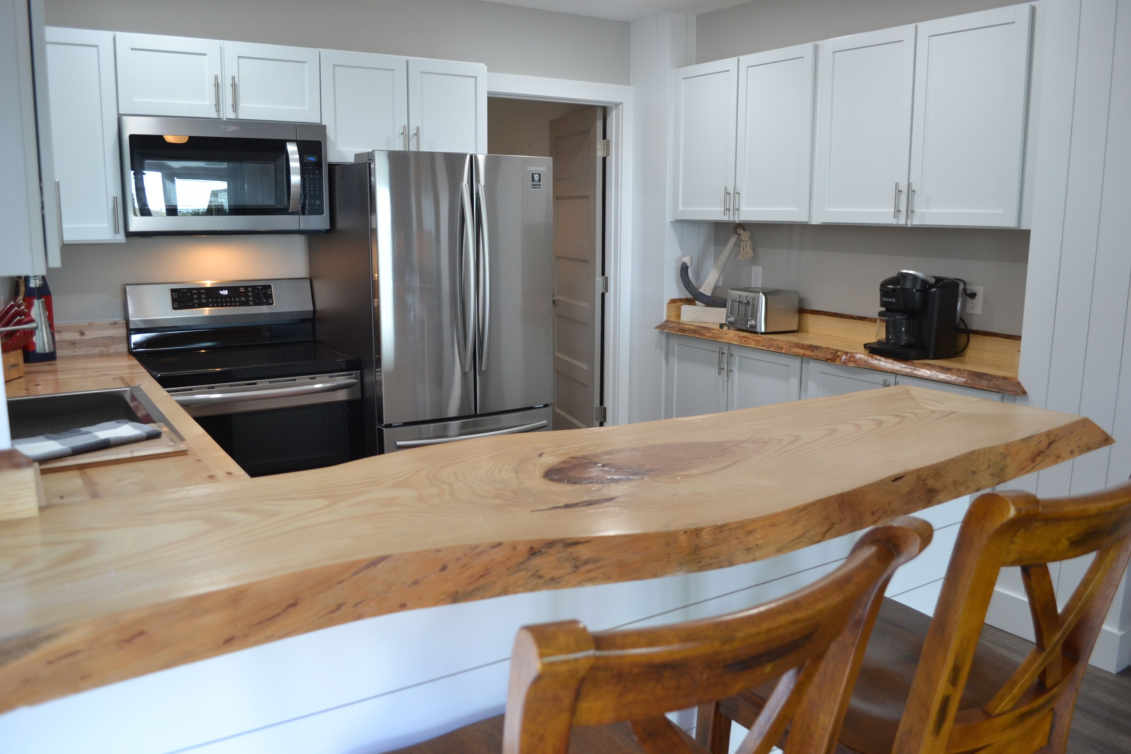 Perfect size for 2 next Sunbury Crab Co Restaurant