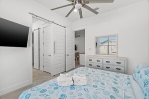 House, Multiple Beds, Kitchen | 4 bedrooms, bed sheets - Brand NEW Expansive Coastal Home w/ Custom Furnishings Sleeps 15 (Panama City Beach)