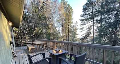 Light filled Cabin in the Woods