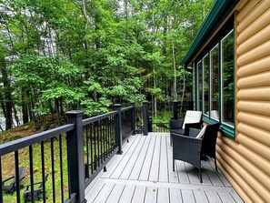 Terrace/patio - Lakefront Home Near Minocqua - Year round fun! (Arbor Vitae)