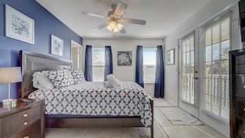 4 chambres, bureau, fer et planche Ă repasser, lit parapluie