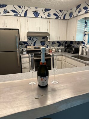 Fridge, microwave, oven, stovetop - Beachy Getaway–Cozy, Clean & Equipped w/ All Essentials! Relax, Enjoy & Refresh! (St. Augustine Beach)