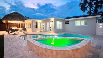 Außenpool, beheizter Pool