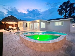 Außenpool, beheizter Pool