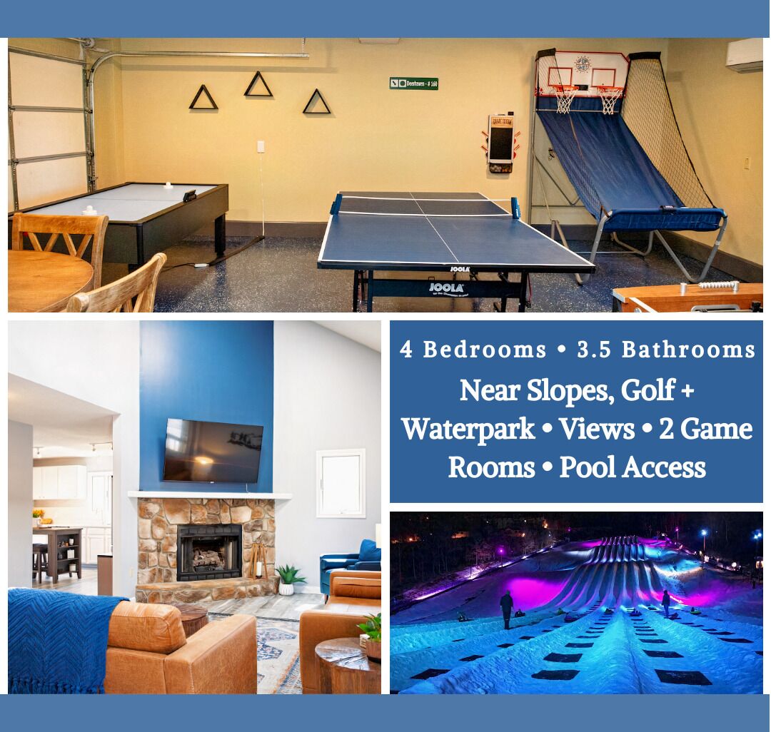 Massanutten Mountain Home w/ Views + Game Room