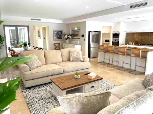 Luxury canal front house with private mooring.