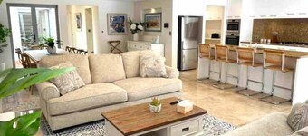 Luxury canal front house with private mooring.