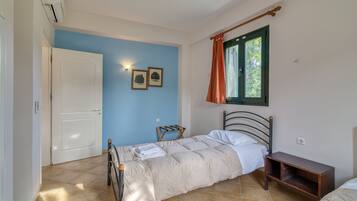2 habitaciones, wifi gratis y ropa de cama