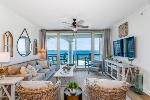 Floor To Ceiling Windows Boast Spectacular Water View
