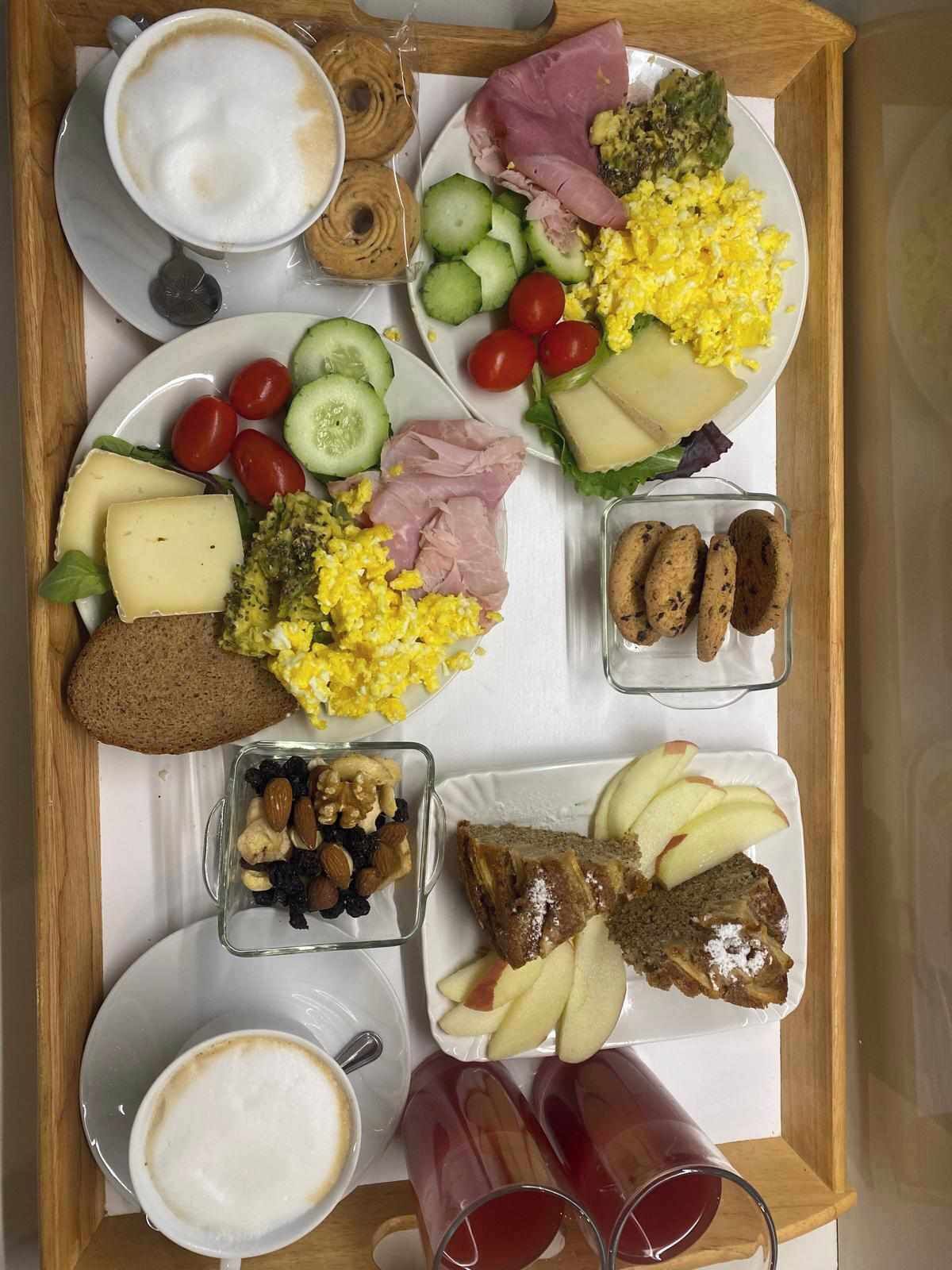 Inbegriffenes Frühstück