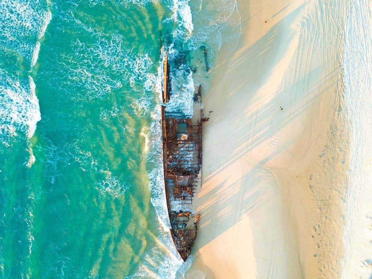 Am Strand, Liegestühle, Strandtücher