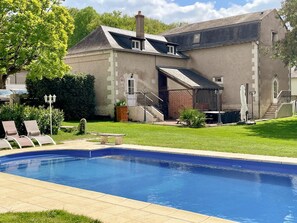 Una piscina climatizada