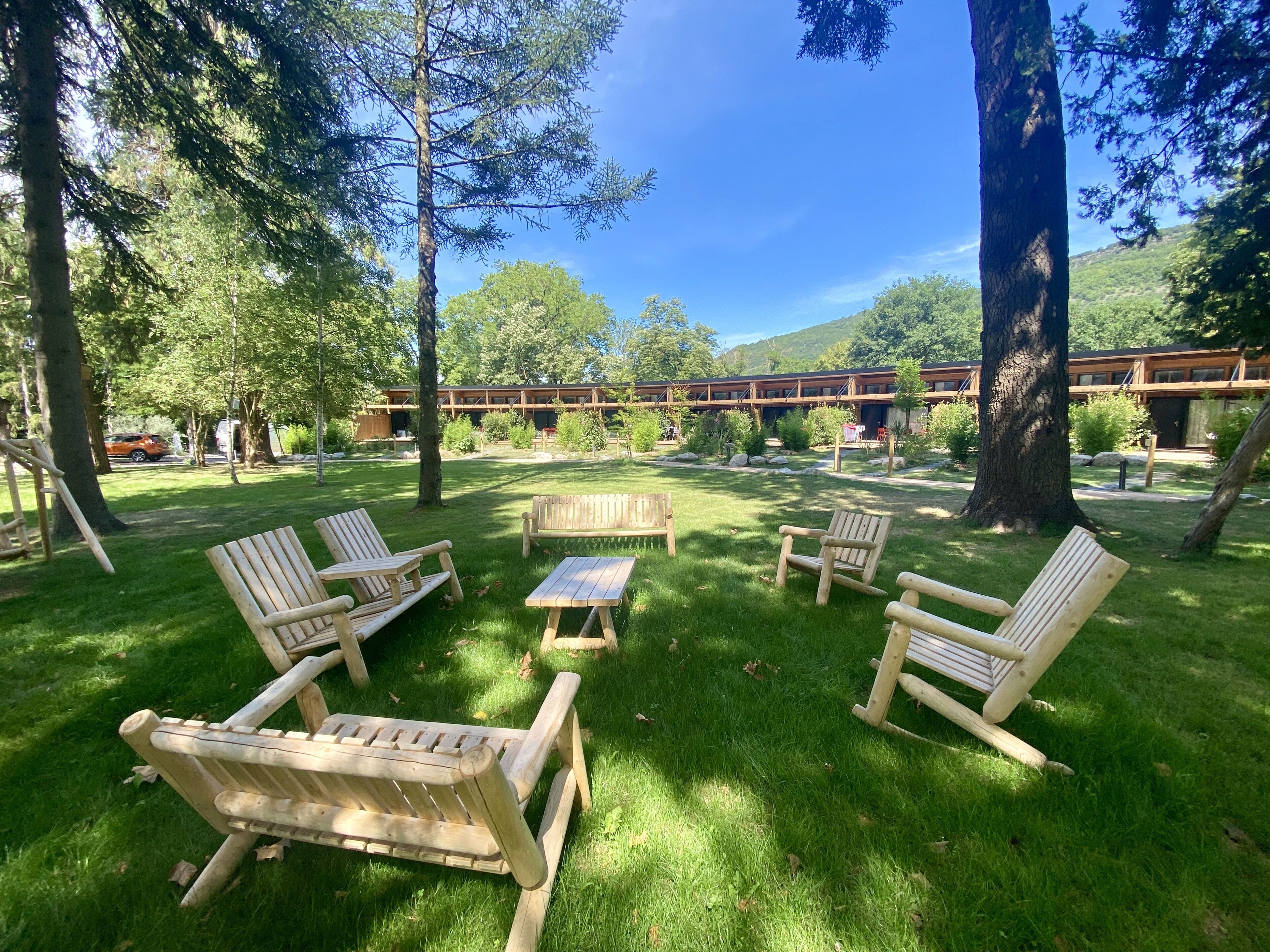 Gîte ecolodge**** 2 people in the heart of a 3 Ha park