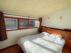 1 makuuhuone, vuodevaatteet