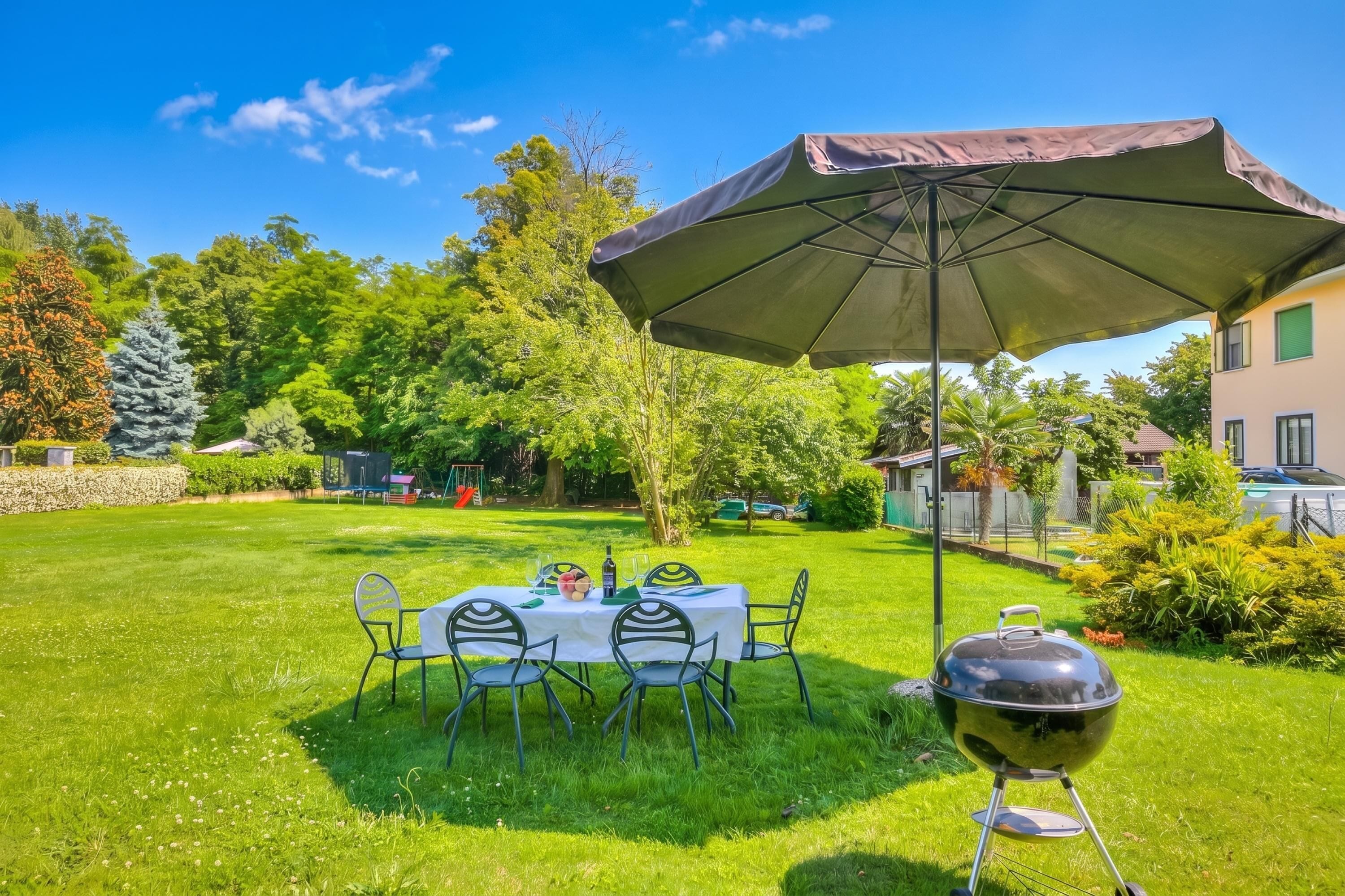Standard Apartment, Multiple Bedrooms, 2 Bathrooms (Residenza Il Parco Family Retreat) | Outdoor dining