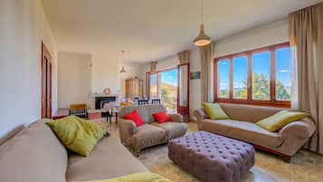 Standard Apartment, Multiple Bedrooms, 2 Bathrooms (Residenza Il Parco Family Retreat) | Living area | 21-inch TV with digital channels, video game console