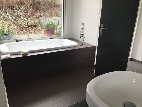 Dusche, Whirlpool, Haartrockner