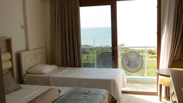 Standard Triple Room, 1 Bedroom, Smoking, Beach View | Free WiFi
