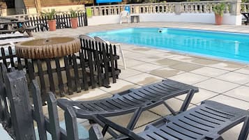 Indoor pool, outdoor pool