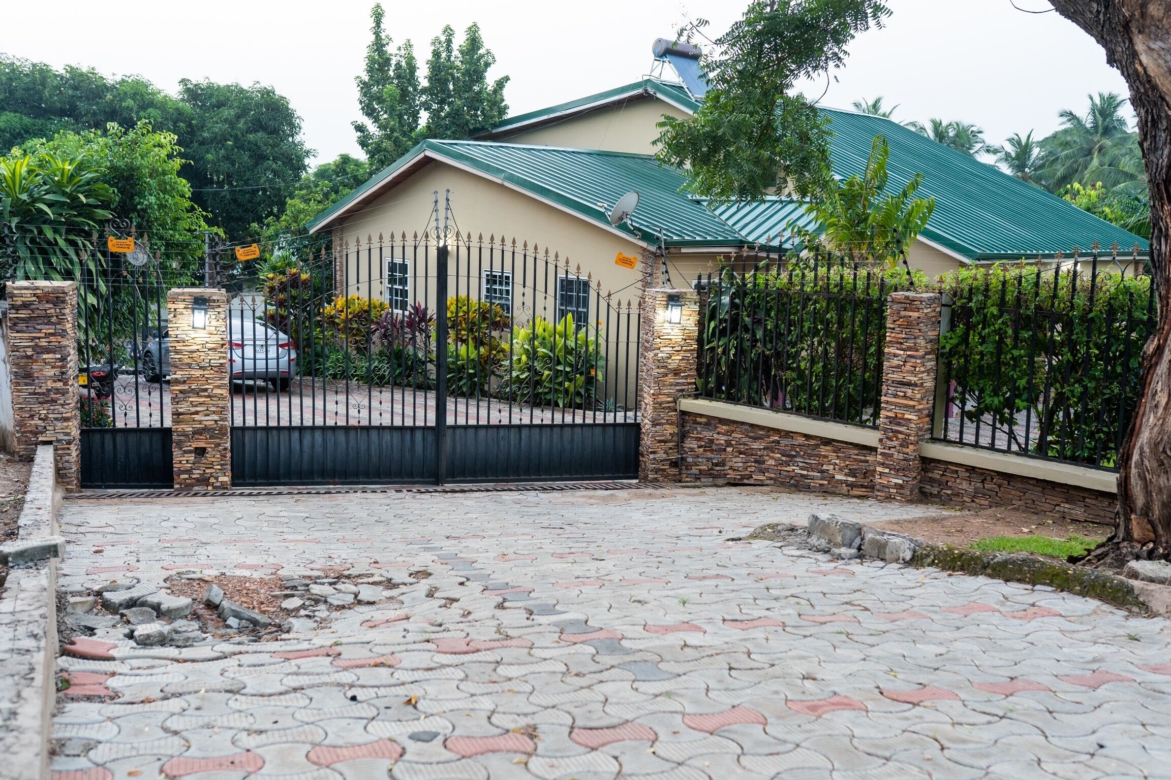 Overnattingsstedets uteområder