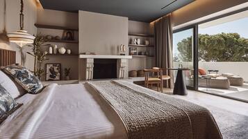 Suite monolocale Superior, vista mare | Una cassaforte in camera, insonorizzazione, Wi-Fi gratuito, lenzuola