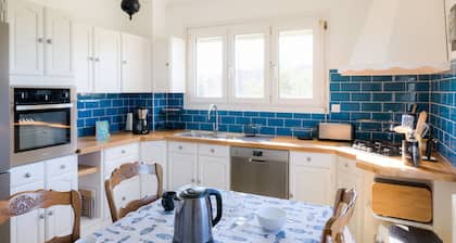 Jolie maison pour 10 personnes avec jardin