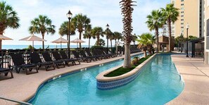 Indoor pool, seasonal outdoor pool - Dunes Village Resort by Hosteeva (Myrtle Beach)